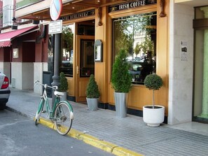 Entrada al alojamiento