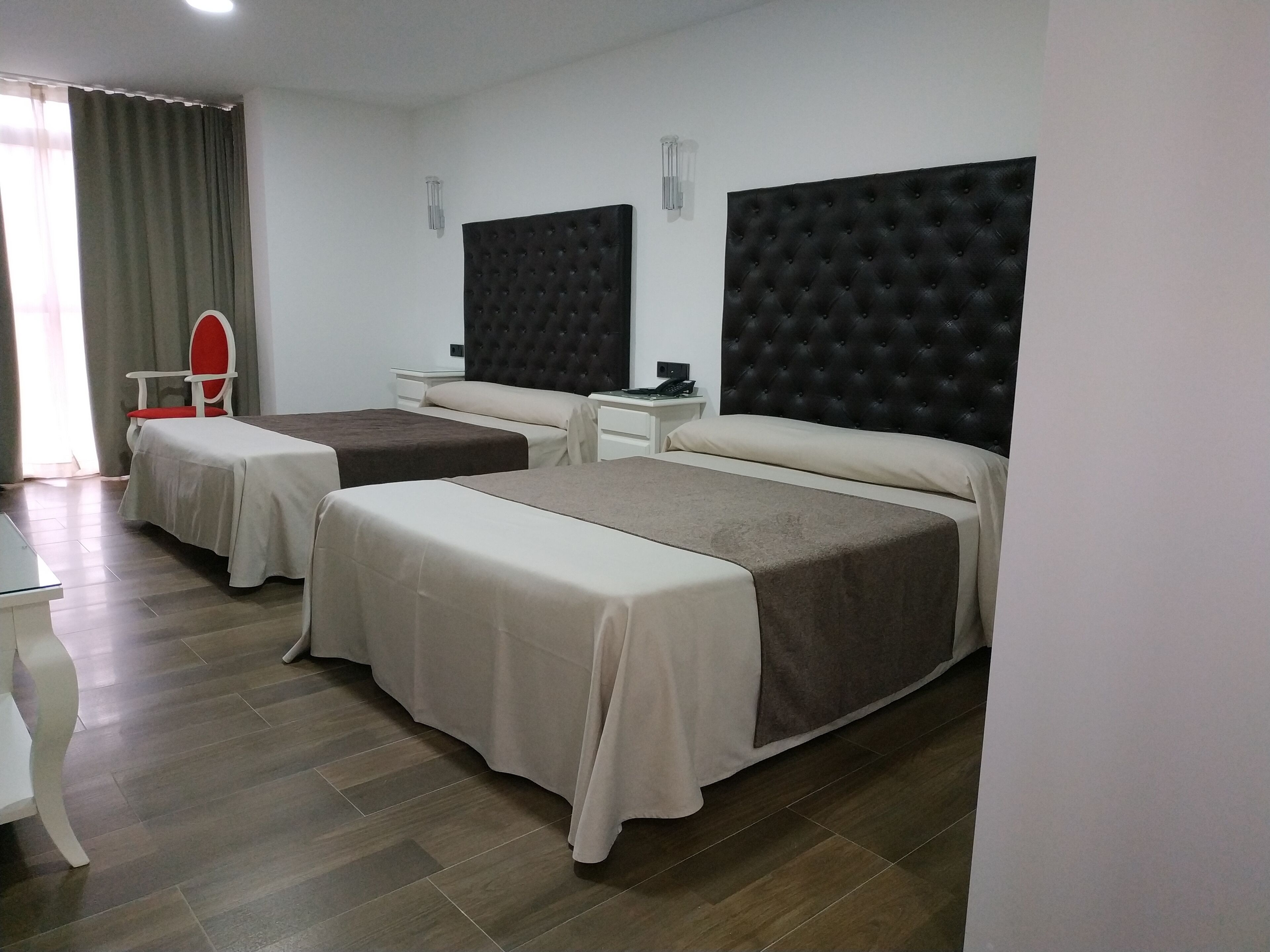 double or twin room | desk, blackout curtains, soundproofing, free wifi