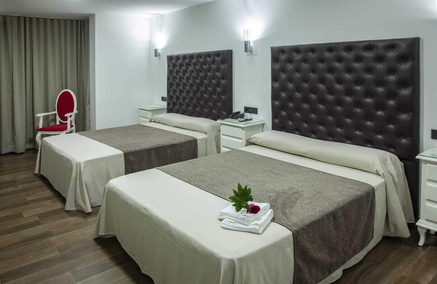 double or twin room | desk, blackout curtains, soundproofing, free wifi