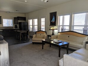 Family Villa | Private kitchen | Fridge, coffee/tea maker