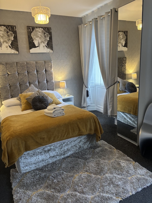 Habitación doble Deluxe, baño en la habitación