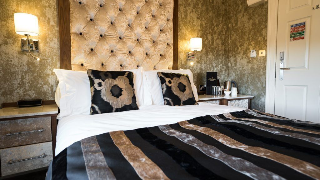 Premium bedding, individually decorated, individually furnished, desk