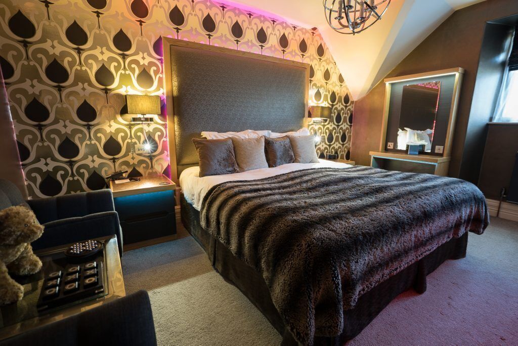 Premium bedding, individually decorated, individually furnished, desk