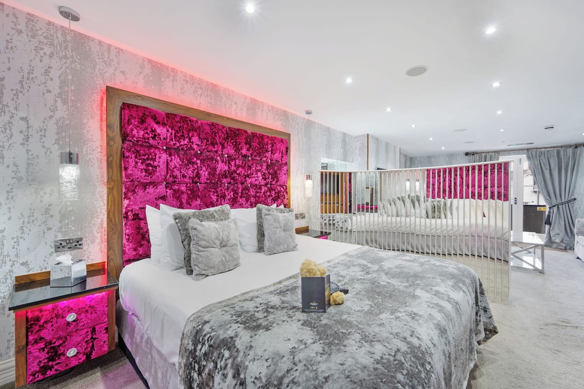 Premium bedding, individually decorated, individually furnished