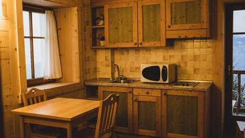 Shower, free toiletries, hair dryer, bidet