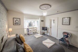 1 bedroom, premium bedding, individually furnished, desk