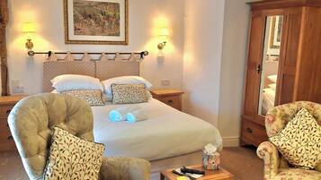 Deluxe Double Room, 1 Katil Raja (King) | Cadar kapas Mesir, peralatan tempat tidur premium
