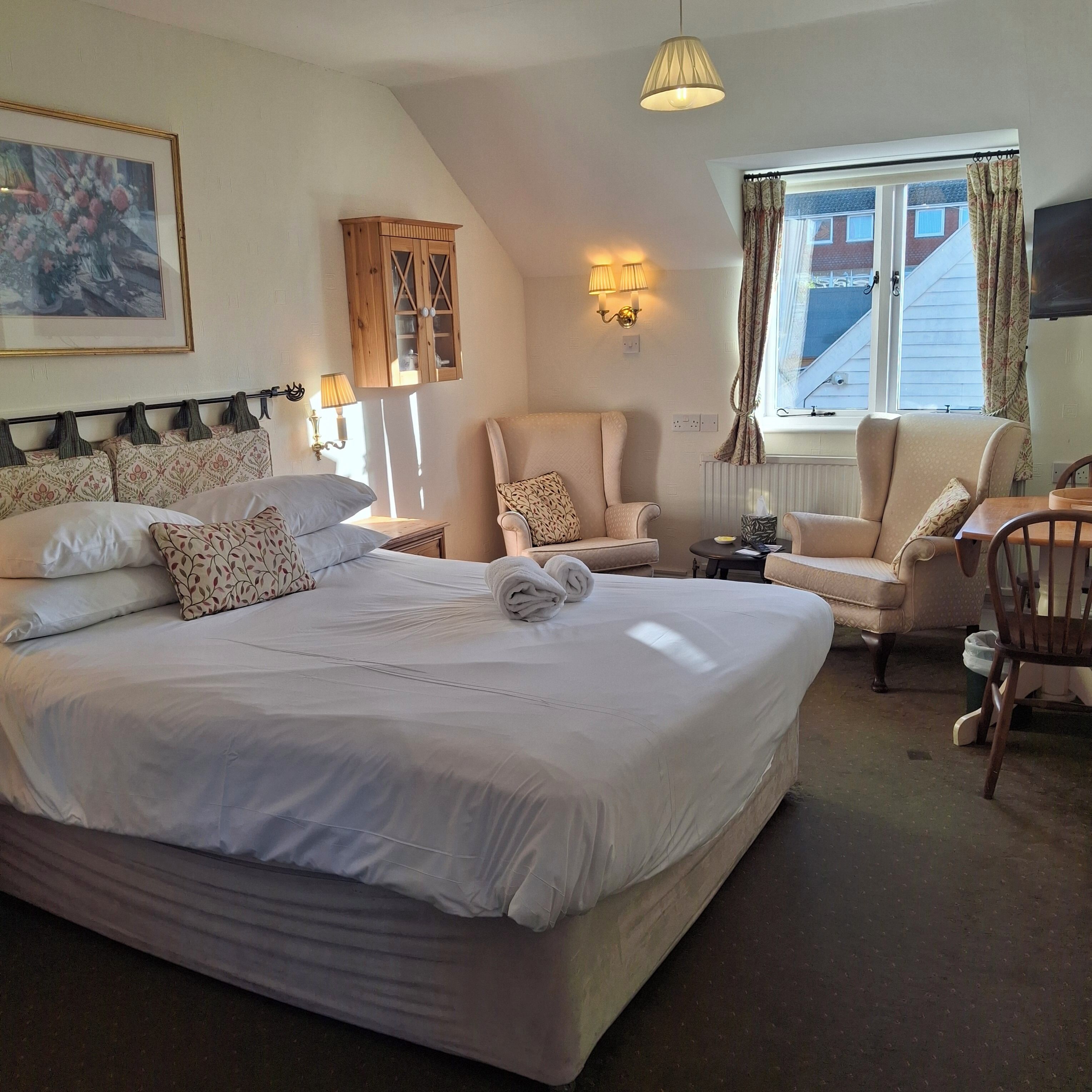 Classic-Doppelzimmer, 1 King-Bett | Bettwäsche aus ägyptischer Baumwolle, hochwertige Bettwaren