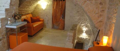 Familielejlighed - 2 soveværelser | Premium-sengetøj, pengeskab på værelset, individuelt design