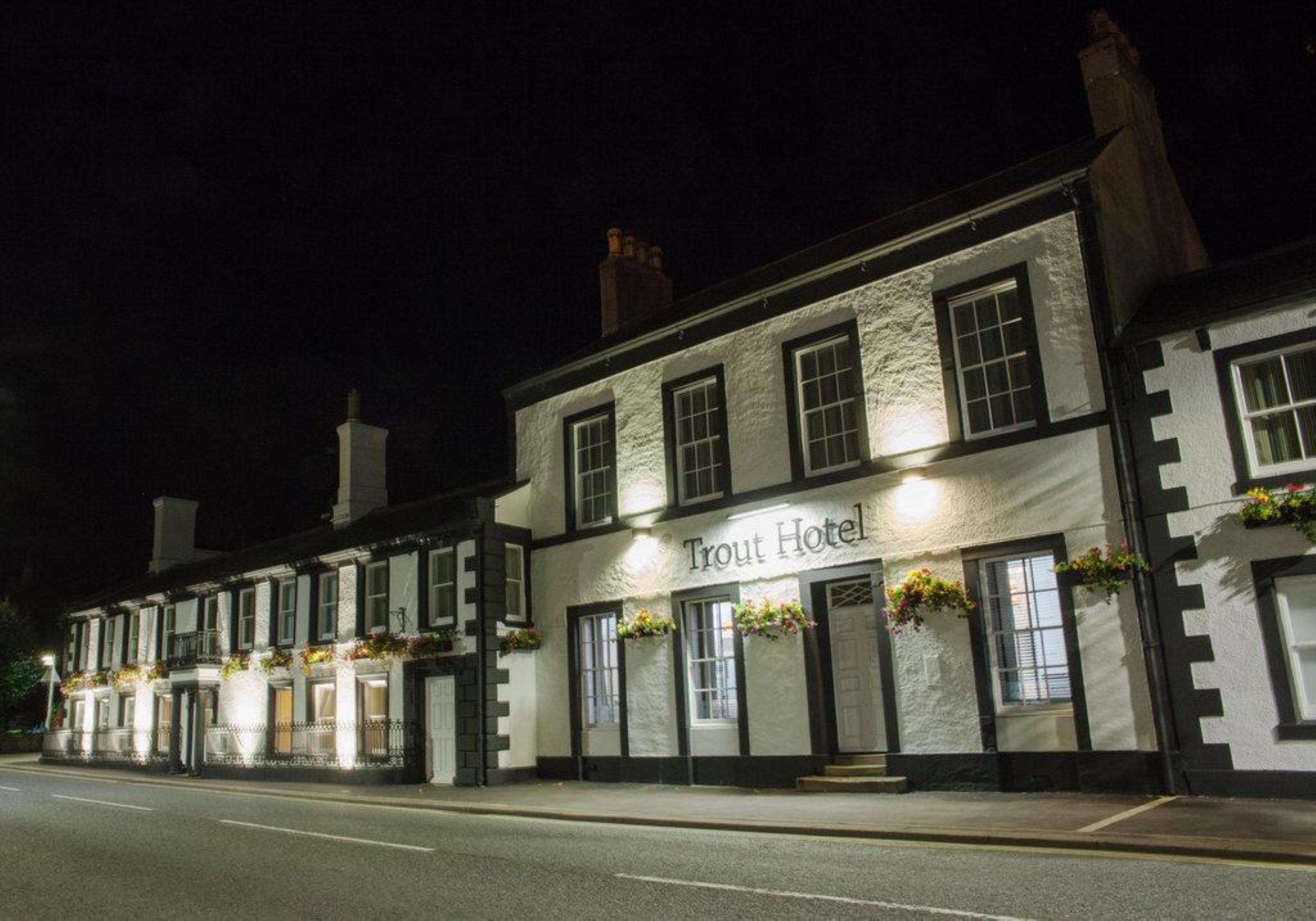 front of property – evening/night