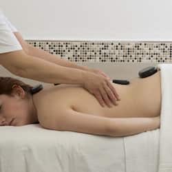 Hot tub, body treatments, mud baths, aromatherapy, hot stone massages