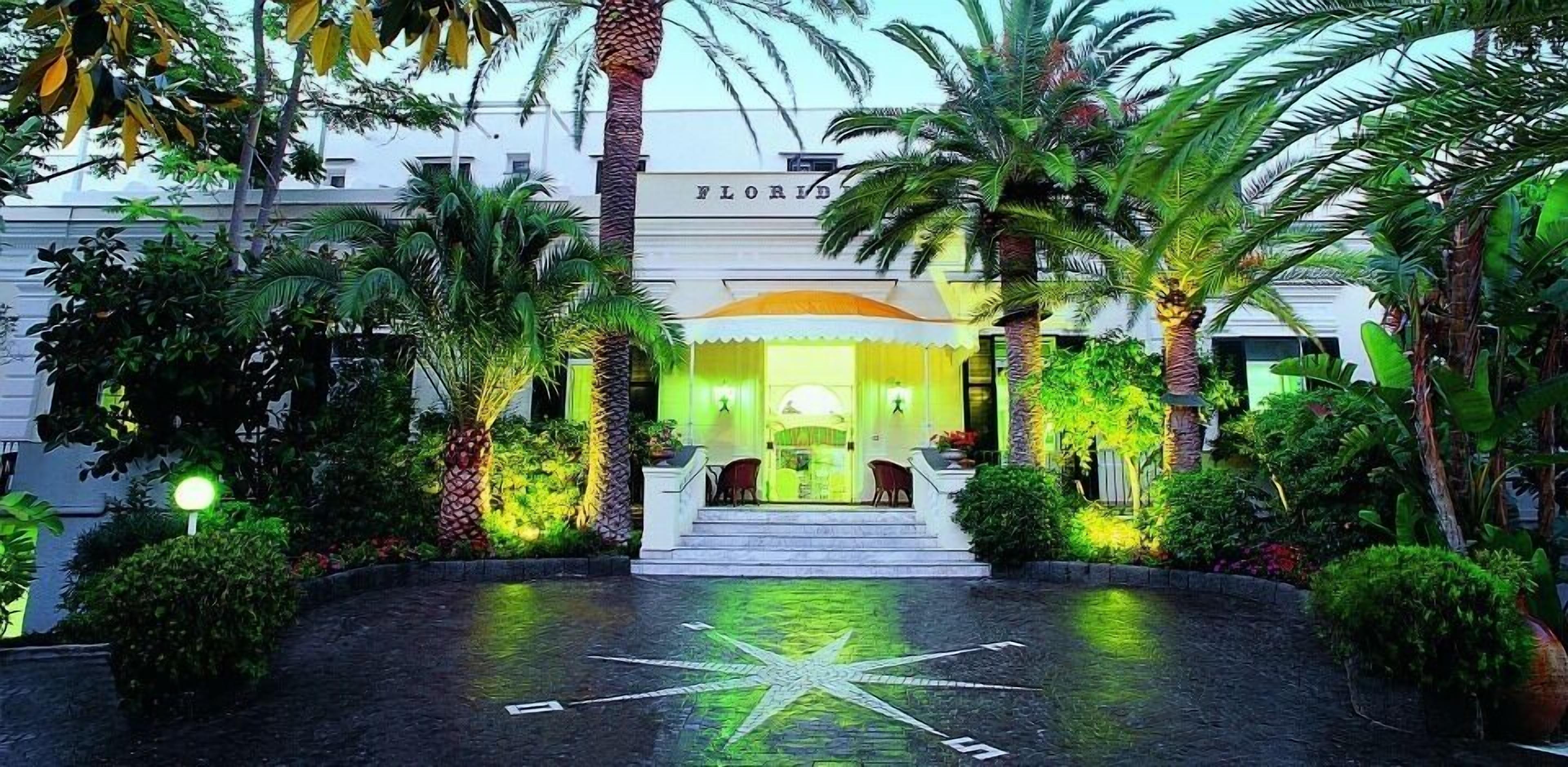 front of property – evening/night