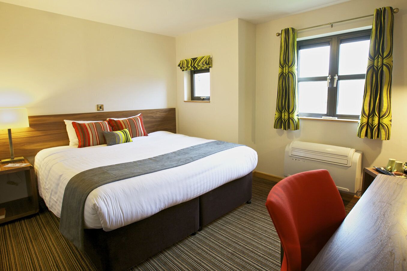 in-room safe, desk, laptop workspace, iron/ironing board