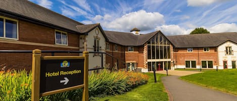 Majoituspaikan julkisivu