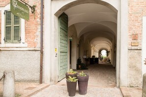 Interior entrance