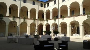 Espace banquet en plein air