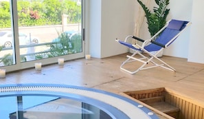 Sauna, 1 treatment room
