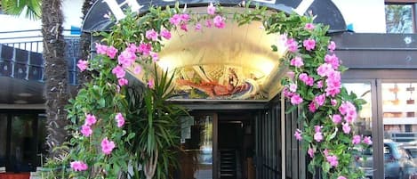 Façade de l’hébergement