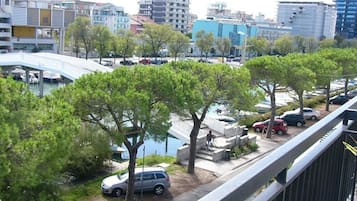 Blick von der Unterkunft