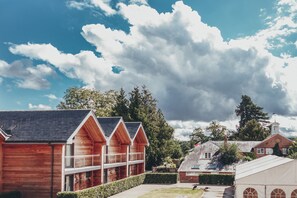 Uitzicht op de binnenplaats