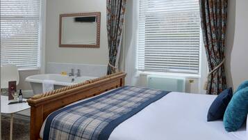 In-room safe, desk, iron/ironing board, cots/infant beds