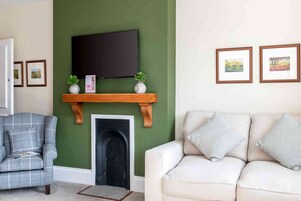 Family Room | Premium bedding, desk, iron/ironing board, free WiFi