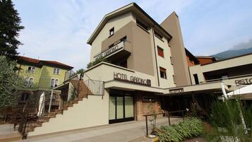 Fassade der Unterkunft