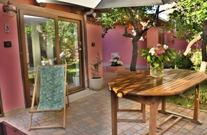 Estúdio premium | Terraço/pátio
