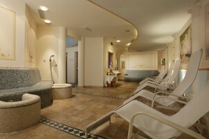 Sauna, hot tub, steam room, body treatments, body wraps, body scrubs