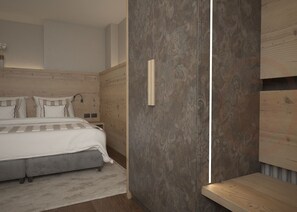 خزنة داخل الغرفة وتجهيزات عازلة للصوت وواي فاي مجانًا