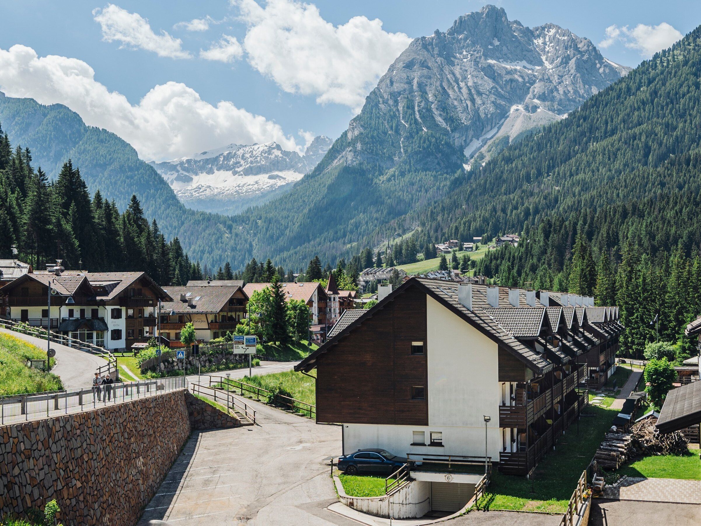 Fachada de la propiedad