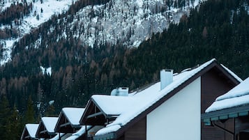 Fassade der Unterkunft