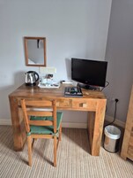 Comfort Single Room (Single Bed) | Premium bedding, desk, laptop workspace, soundproofing