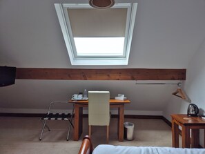 Comfort Double Room, 1 King Bed | Premium bedding, desk, laptop workspace, soundproofing - The Port House (Morecambe)