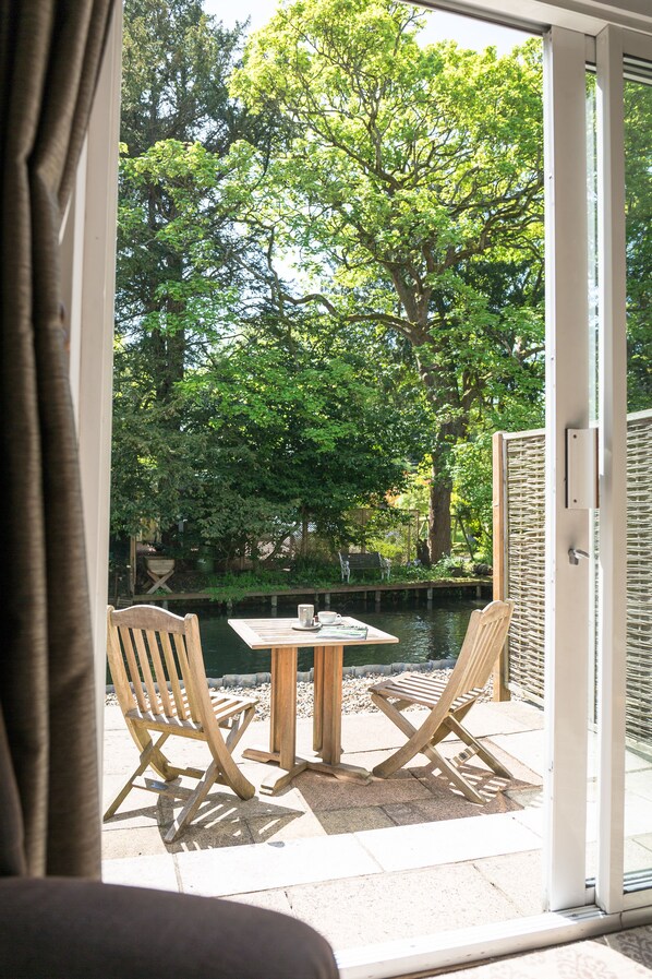 Chambre Double Signature, vue fleuve