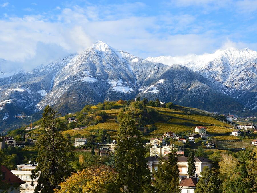 Quarto casal superior | Vista para a montanha