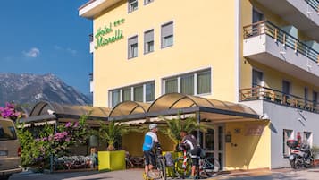 Fassade der Unterkunft