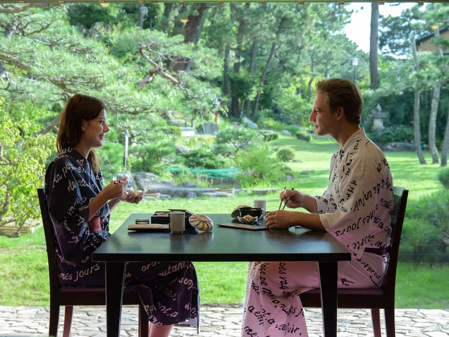 Ryokan dining