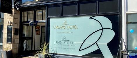 Fassade der Unterkunft