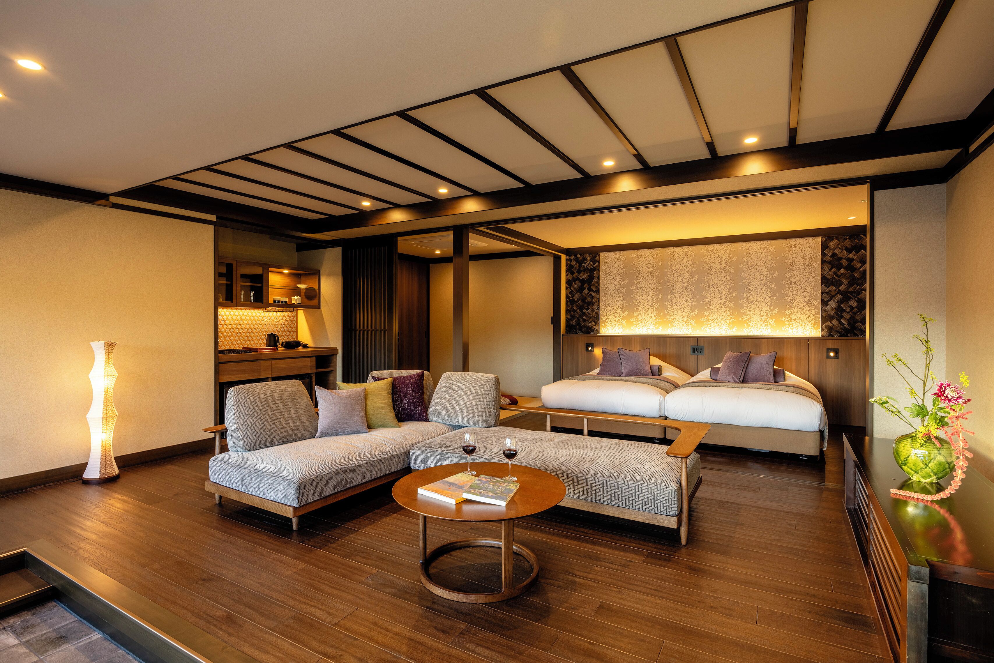 Free minibar, in-room safe, individually decorated