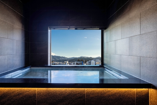Premium Suite | Bathroom | Separate tub and shower, deep soaking tub, free toiletries, hair dryer