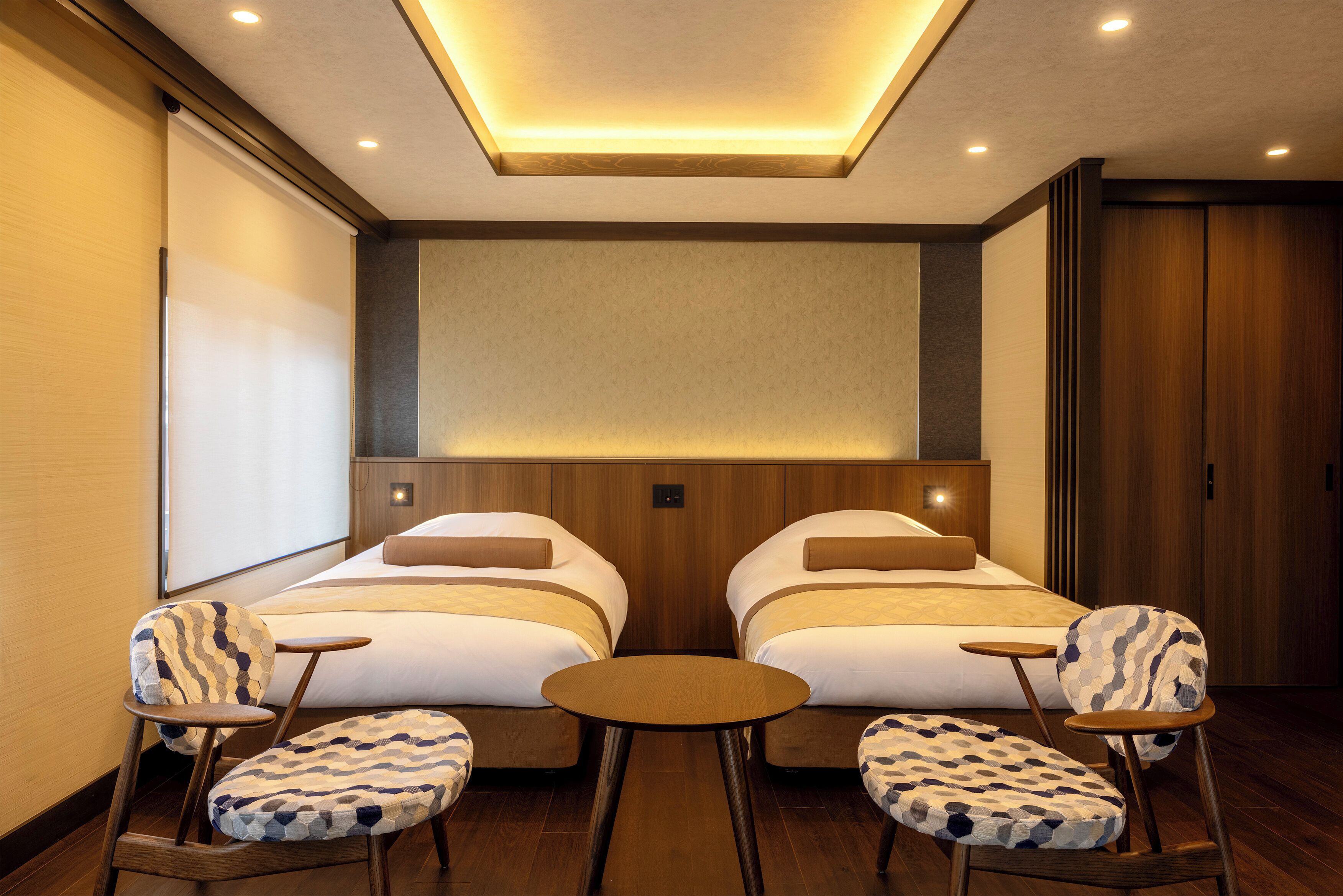 Free minibar, in-room safe, individually decorated