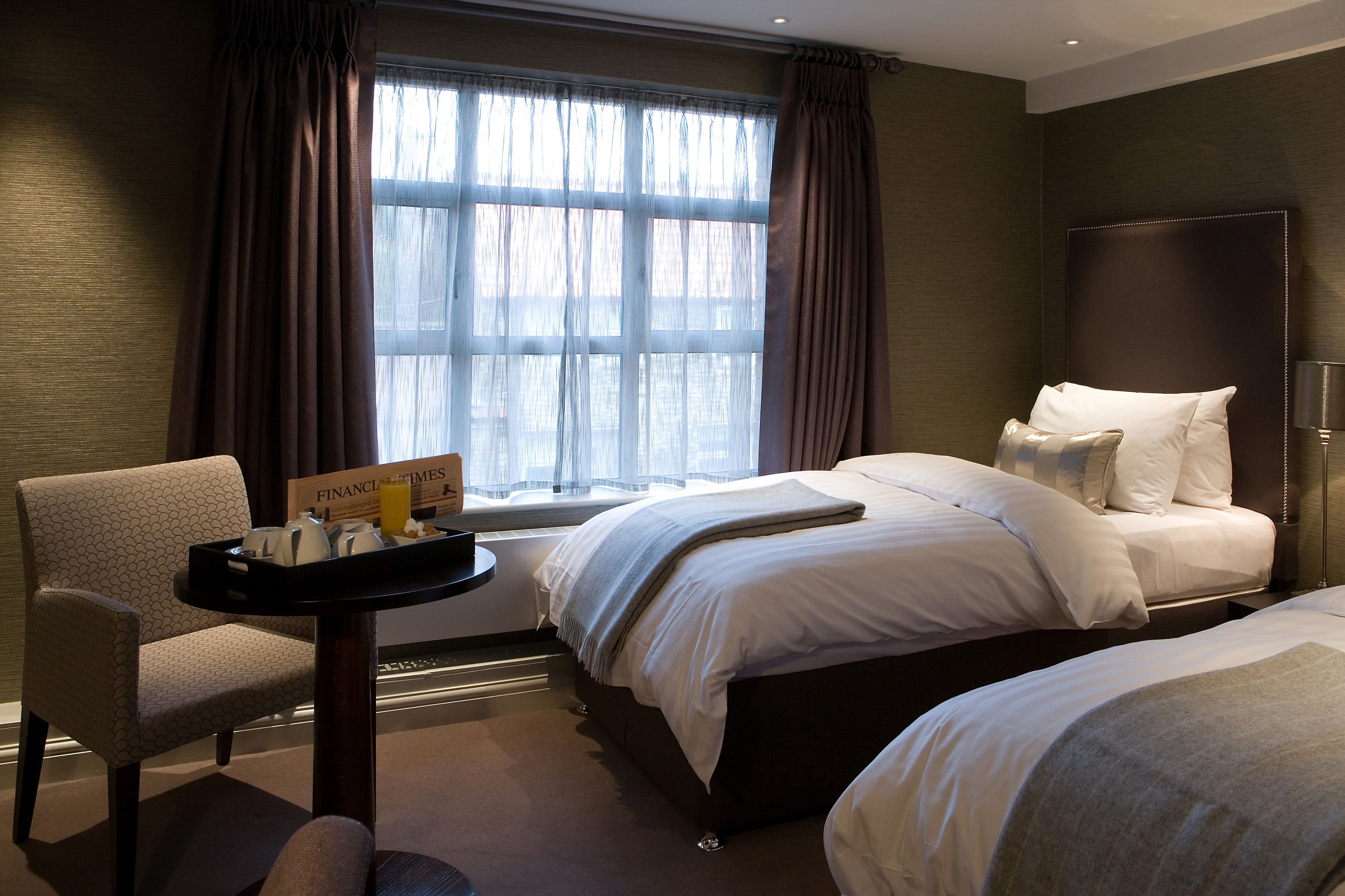 executive twin room | egyptian cotton sheets, premium bedding, iron/ironing board, free wifi