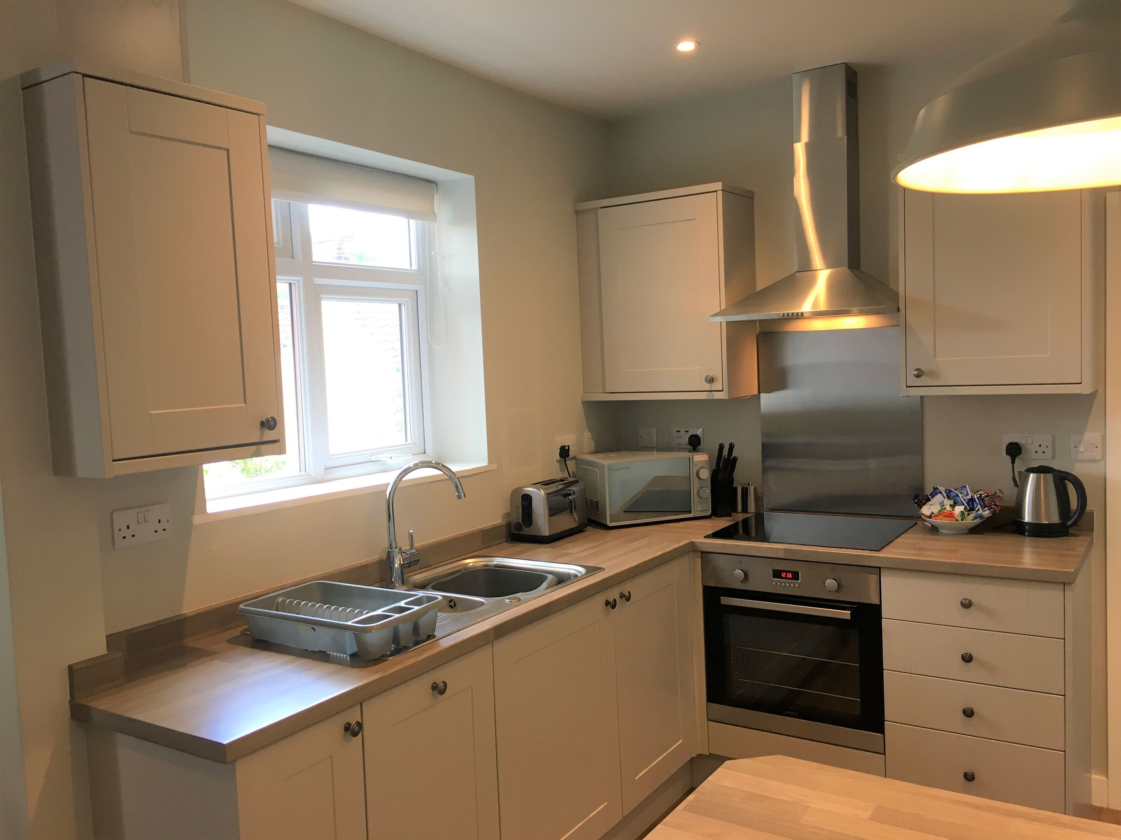 castle mews | private kitchenette | fridge, electric kettle