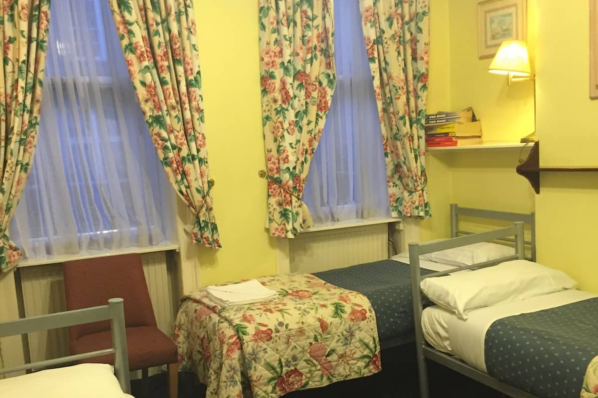Triple Room, 3 Twin Beds, Shared Bathroom | Minibar (some free items), iron/ironing board (on request), WiFi (free)
