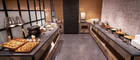 Petit déjeuner buffet
