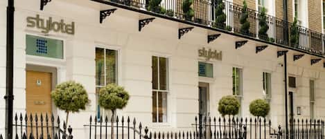 Voorkant van accommodatie