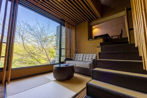 Luxury-Suite, Raucher (Open-Air Bath "SORA")