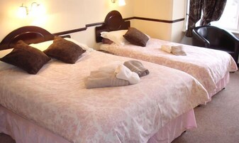 Free WiFi, bed sheets
