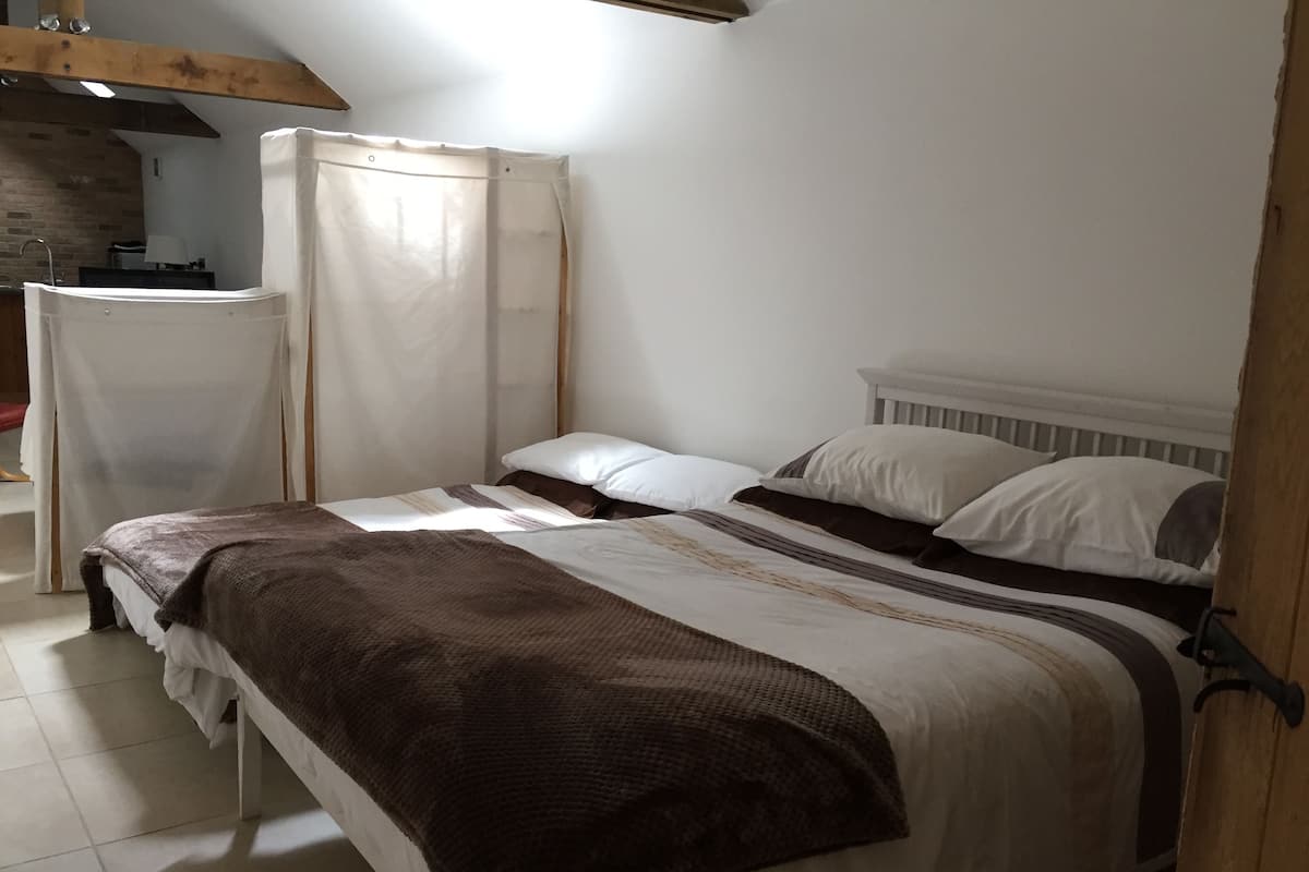 Studio, Ensuite | Seterika/papan seterika, katil bayi mudah alih, Wi-fi percuma 